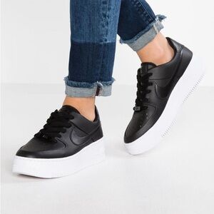 Nike Air Force 1 Low Sage Black